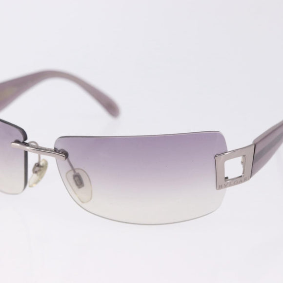 CELINE Gucci Bulgari Sunglasses Metal 3 Set Gray Purple Auth bs36355