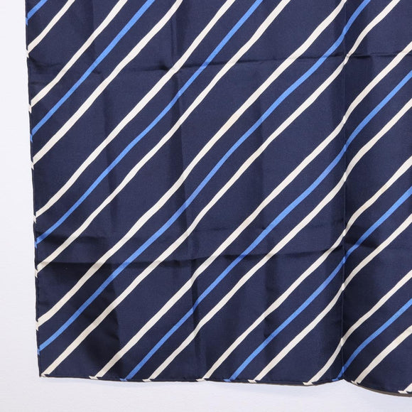 LOEWE Christian Dior Saint Laurent Scarf Silk 4 Set Red Navy Brown Auth bs36356