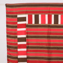 LOEWE Christian Dior Saint Laurent Scarf Silk 4 Set Red Navy Brown Auth bs36356-3