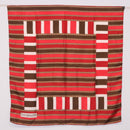 LOEWE Christian Dior Saint Laurent Scarf Silk 4 Set Red Navy Brown Auth bs36356-7