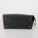 BALLY Shoulder Bag Leather PVC 4 Set Black Green Auth bs36357-13