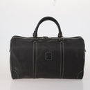 BALLY Shoulder Bag Leather PVC 4 Set Black Green Auth bs36357-2