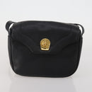 BALLY Shoulder Bag Leather PVC 4 Set Black Green Auth bs36357-21