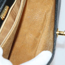BALLY Shoulder Bag Leather PVC 4 Set Black Green Auth bs36357-26