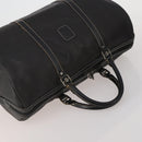 BALLY Shoulder Bag Leather PVC 4 Set Black Green Auth bs36357-5