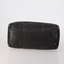 BALLY Shoulder Bag Leather PVC 4 Set Black Green Auth bs36357-6