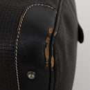 BALLY Shoulder Bag Leather PVC 4 Set Black Green Auth bs36357-7