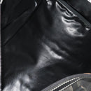 BALLY Shoulder Bag Leather PVC 4 Set Black Green Auth bs36357-8