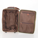 BURBERRY Nova Check Carry Case PVC Beige Gold Auth bs36358-11