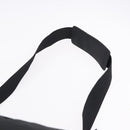 PRADA Garment Cover Nylon Black Silver Auth bs36359-15