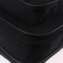 PRADA Garment Cover Nylon Black Silver Auth bs36359-17