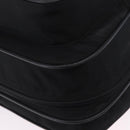 PRADA Garment Cover Nylon Black Silver Auth bs36359-18