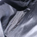 PRADA Garment Cover Nylon Black Silver Auth bs36359-25