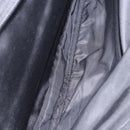 PRADA Garment Cover Nylon Black Silver Auth bs36359-26
