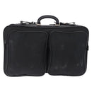 PRADA Garment Cover Nylon Black Silver Auth bs36359-2