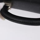 PRADA Garment Cover Nylon Black Silver Auth bs36359-8
