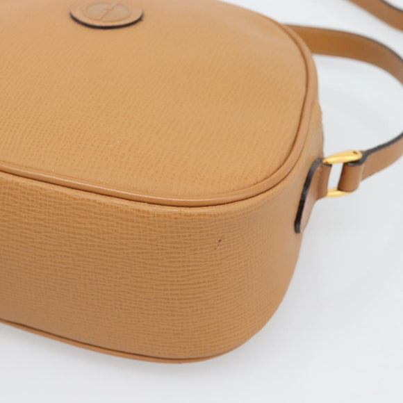 GUCCI Shoulder Bag Leather Brown Gold 007 115 0175 Auth bs36362