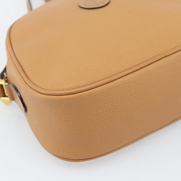 GUCCI Shoulder Bag Leather Brown Gold 007 115 0175 Auth bs36362