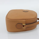 GUCCI Shoulder Bag Leather Brown Gold 007 115 0175 Auth bs36362-5