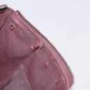 CHANEL Matelasse Clutch Bag Lamb Skin Black Silver CC Auth bs36365-18