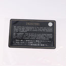 CHANEL Matelasse Clutch Bag Lamb Skin Black Silver CC Auth bs36365-22