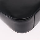 GUCCI Interlocking Shoulder Bag Patent Leather Black 007 2046 0250 Auth bs36370-12