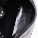 GUCCI Interlocking Shoulder Bag Patent Leather Black 007 2046 0250 Auth bs36370-11