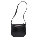 GUCCI Interlocking Shoulder Bag Patent Leather Black 007 2046 0250 Auth bs36370-3