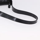 GUCCI Interlocking Shoulder Bag Patent Leather Black 007 2046 0250 Auth bs36370-7