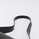 GUCCI Interlocking Shoulder Bag Patent Leather Black 007 2046 0250 Auth bs36370-8