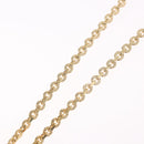 SAINT LAURENT Necklace Metal Gold Tone Auth bs36394-10