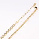 SAINT LAURENT Necklace Metal Gold Tone Auth bs36394-12