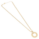 SAINT LAURENT Necklace Metal Gold Tone Auth bs36394-2