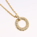 SAINT LAURENT Necklace Metal Gold Tone Auth bs36394-3