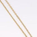 SAINT LAURENT Necklace Metal Gold Tone Auth bs36394-5