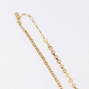 SAINT LAURENT Necklace Metal Gold Tone Auth bs36394-7