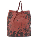 BOTTEGA VENETA Chain Hand Bag Leather Pink Auth bs36396A-13