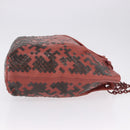 BOTTEGA VENETA Chain Hand Bag Leather Pink Auth bs36396A-3