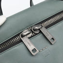 FENDI Hand Bag Leather 2way Green Silver Auth bs36397-18