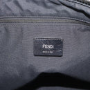 FENDI Hand Bag Leather 2way Green Silver Auth bs36397-19