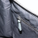 FENDI Hand Bag Leather 2way Green Silver Auth bs36397-22