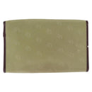 Christian Dior Chain Shoulder Bag Nylon Beige Gold Auth bs36401-3