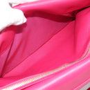 Christian Dior Diorissimo Hand Bag Leather 2way Pink Gold Auth bs36402V-27