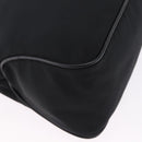 LOEWE Shoulder Bag Nylon Black Silver Auth bs36404-9