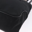 LOEWE Shoulder Bag Nylon Black Silver Auth bs36404-14