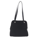 LOEWE Shoulder Bag Nylon Black Silver Auth bs36404-2