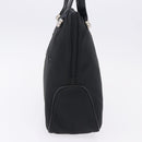 LOEWE Shoulder Bag Nylon Black Silver Auth bs36404-3