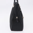 LOEWE Shoulder Bag Nylon Black Silver Auth bs36404-4