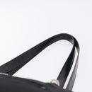 LOEWE Shoulder Bag Nylon Black Silver Auth bs36404-8