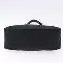 LOEWE Shoulder Bag Nylon Black Silver Auth bs36404-5